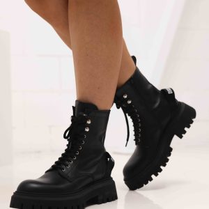 Dsquared2 79347 Laarzen Dames Zwart – Maat 39 – Kleur: Zwart | Soccerfanshop