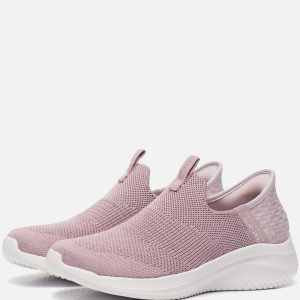 Skechers Hands Free Ultra Flex Instappers roze