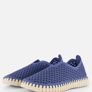Ilse Jacobsen Tulip Instappers blauw Microvezel