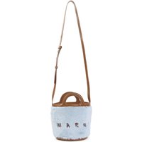 Marni Bucket bags – Plush Bucket Handbag With Adjustable Strap in blauw