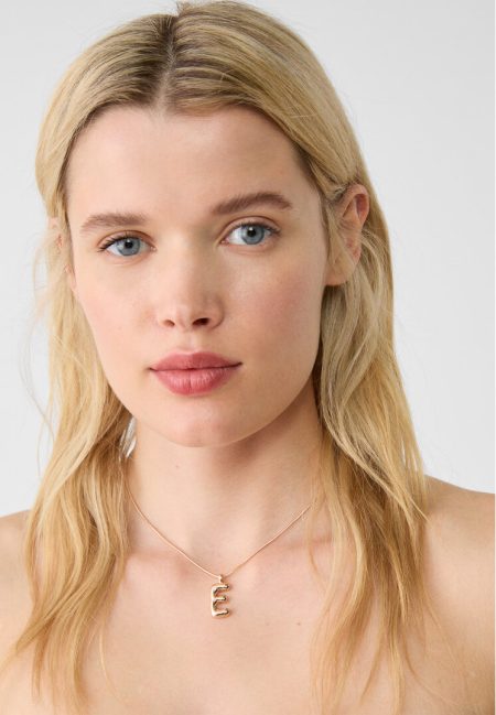 Stradivarius Ketting met initiaal   OS