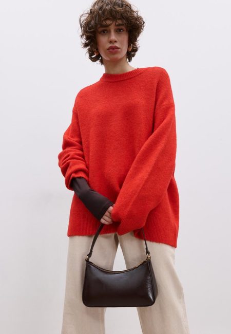 Stradivarius Ketting schoudertas  Bruin OS