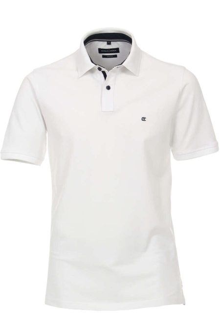 Casa Moda Polo shirt Korte mouw wit