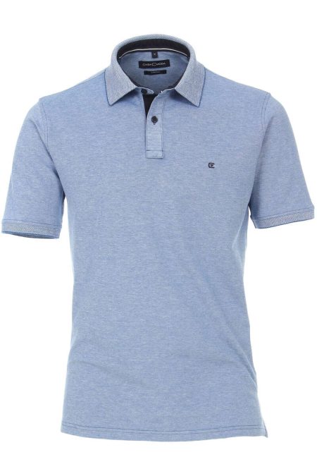 Casa Moda Polo shirt Korte mouw blauw/wit