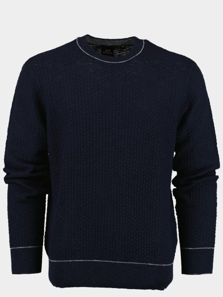 Armani Exchange Pullover Blauw 3DZM2C.ZM1RZ/15BA