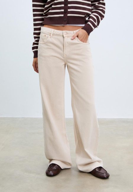 Stradivarius D91 Jeans low wide leg keper  Steen 32