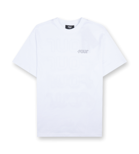 4x Four T-shirt White - XL