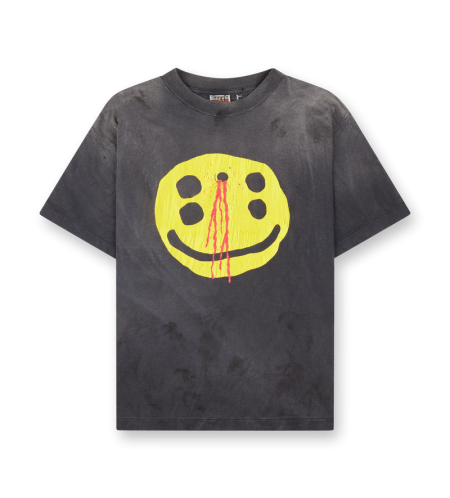 Smile T-shirt Black - M