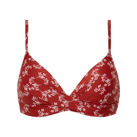 Beachlife Top-bikini Foam+wired Little Leaves