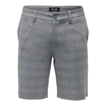 Only&Sons Mark Check Shorts