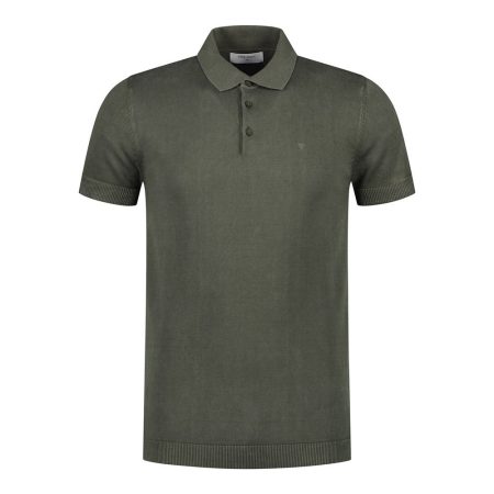 Purewhite Essential Grament Dye Knit