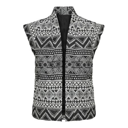 Only Cemma All-over Print Quilt Vest