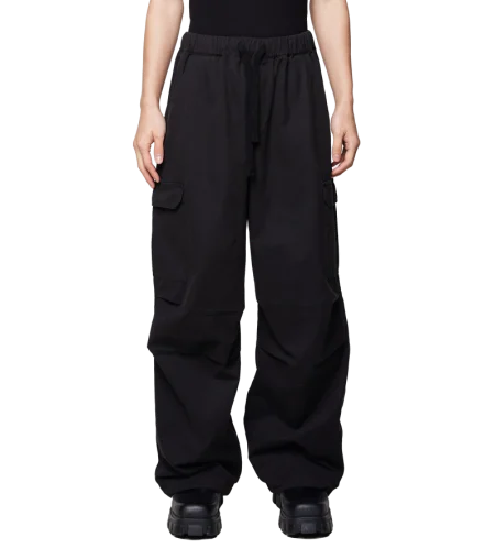 Parachute Pants All Black - XS