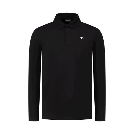 Ballin Icon Logo Long Sleeve Polo