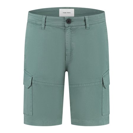 Pure Path Garment Dye Cargo Shorts