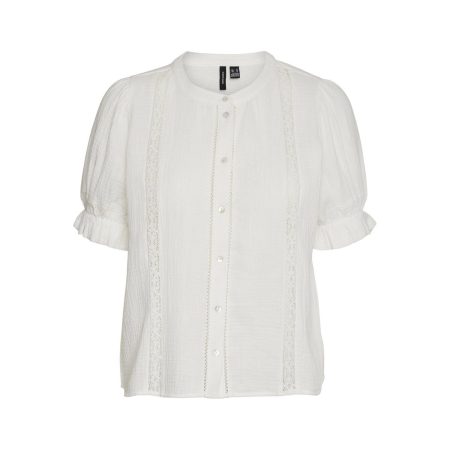 Vero Moda Natali 2/4 Lace Short Top