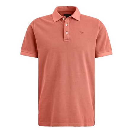Pme Legend Short Sleeve Polo Garment Dyed Pique
