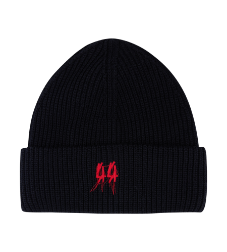 Black Red Beanie - O/S