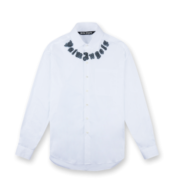 Neck Logo Classic Shirt White - 50