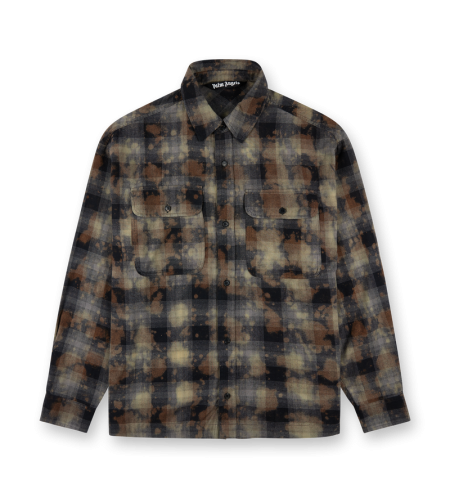 Checkered Shirt Gray - 48