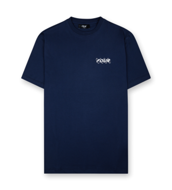 Circles Logo T-shirt Marine Blue - XXL