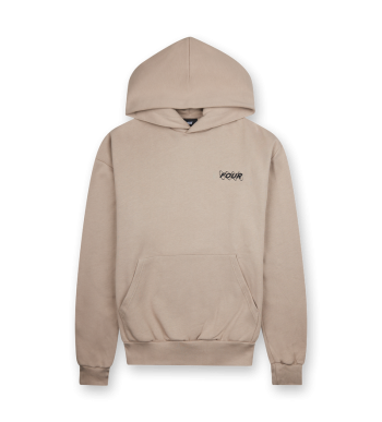 Circles Logo Hoodie Vintage Khaki - XL