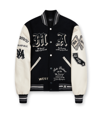 Dream Team Varsity Jacket Black - M