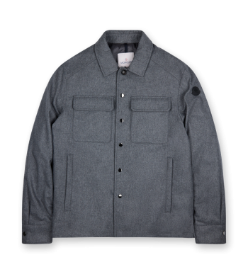 Larribet Cashmere Down Shaket Dark Grey - 3