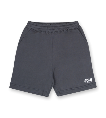 Logo Shorts Asphalt - L