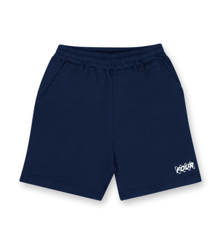 Circles Logo Shorts Marine Blue - S