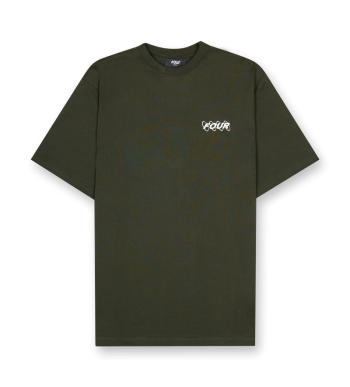 Circles Logo T-shirt Army Green - XS