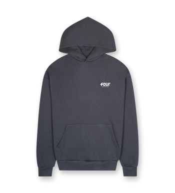 Logo Hoodie Asphalt - XS