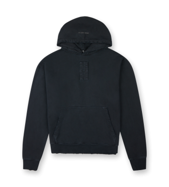 Lasered Classic Hoodie Black - L