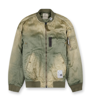 Aged Flight Jacket Khaki - 48