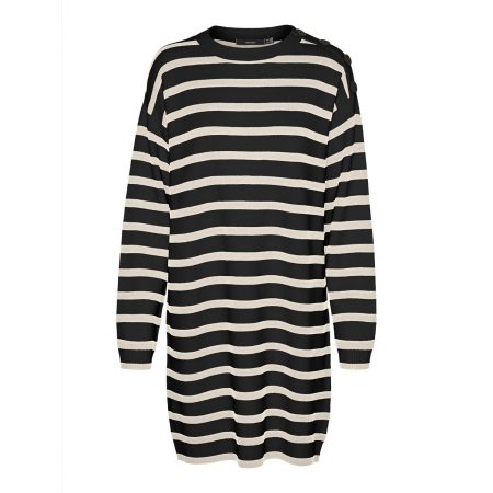 Vero Moda Saba Long Sleeve O-neck Button Dress