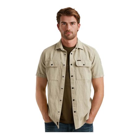 Pme Legend Short Sleeve Linnen Shirt