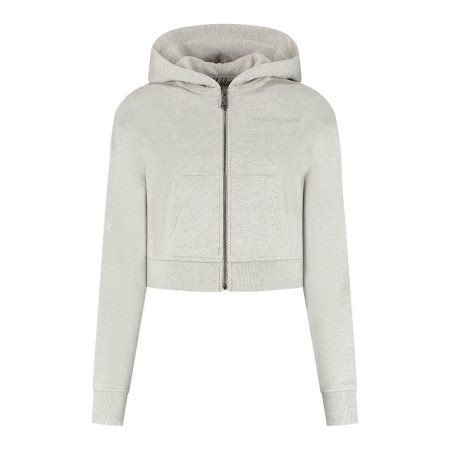 Malelions Cropped Zip Hoodie