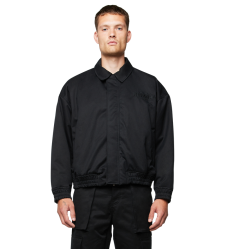 Nahmias X Four Canvas Bomber Jacket Black - L