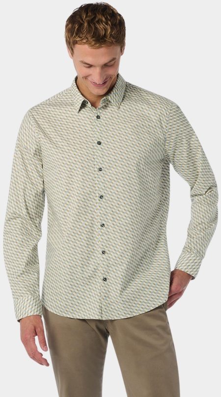 No Excess Casual hemd lange mouw Beige 25430714/130