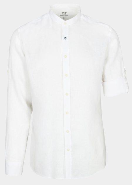 Commander Casual hemd lange mouw Wit 213013078/106