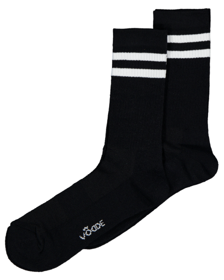 Vodde Tennissokken - Zwart