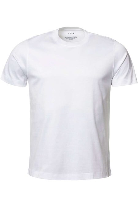 ETON T-Shirt ronde hals wit