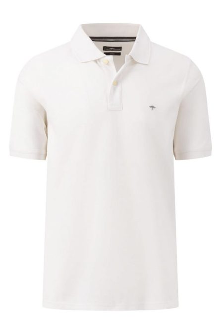 Fynch-Hatton Polo shirt Korte mouw wit