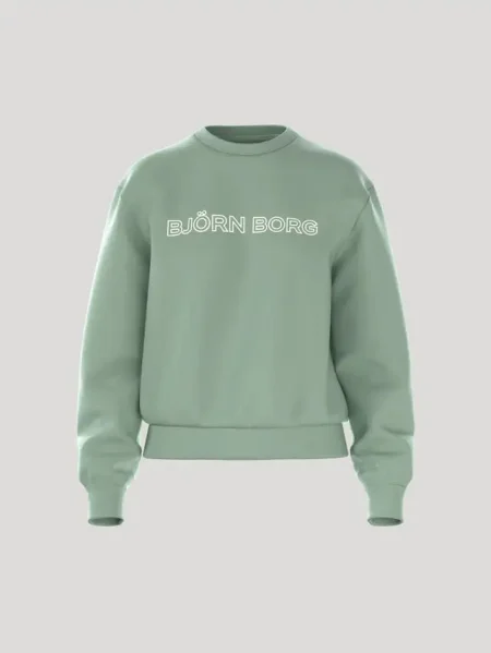 Björn Borg - Dames - Essential 3 Sweatshirt - Groen - Maat M