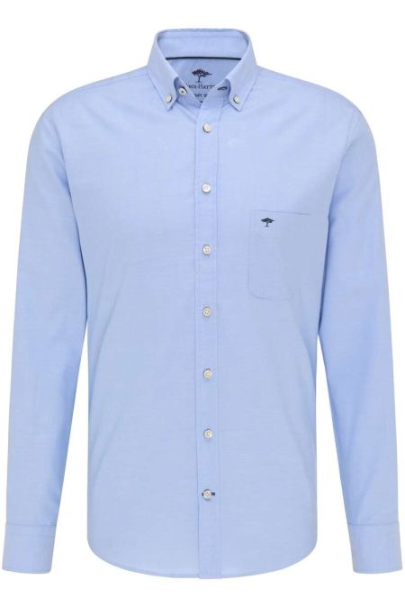 Fynch-Hatton Overhemd blauw
