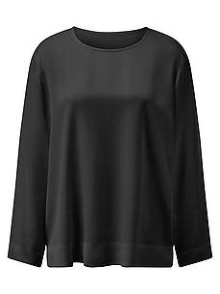 Blouse Van Peter Hahn zwart