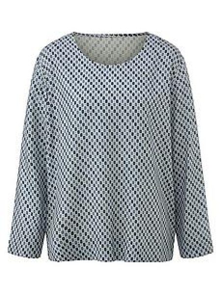 Blouse Van Peter Hahn blauw