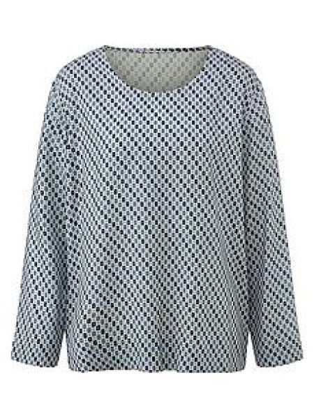 Blouse Van Peter Hahn blauw