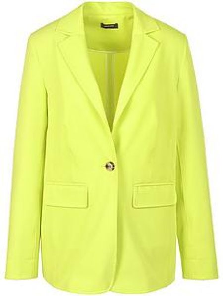 Blazer in iets langer model Van BASLER groen