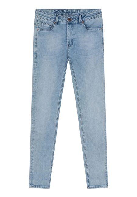 Indian Blue Jongens jeans jay tapered fit light blue denim